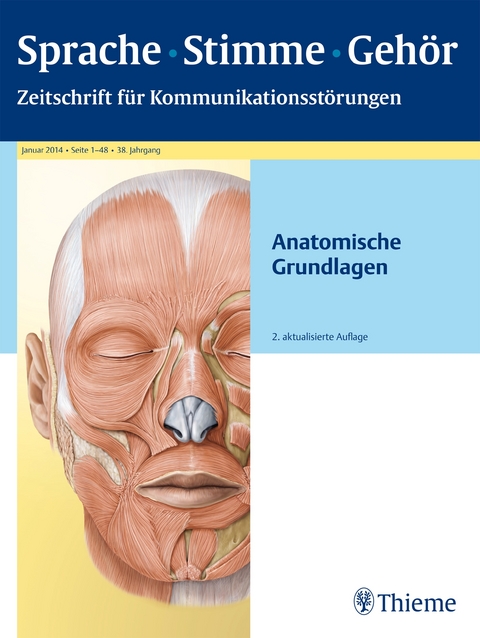 Sprache - Stimme - Gehör - Anatomische Grundlagen