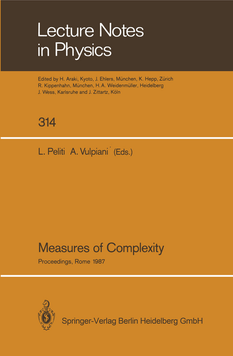 Measures of Complexity - 