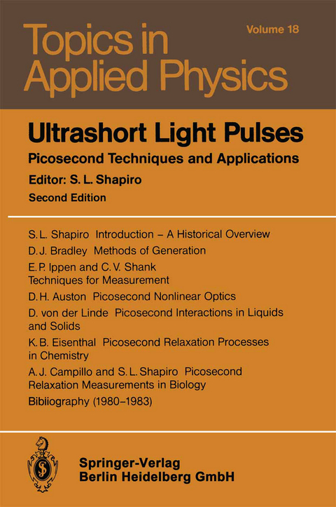 Ultrashort Light Pulses - 