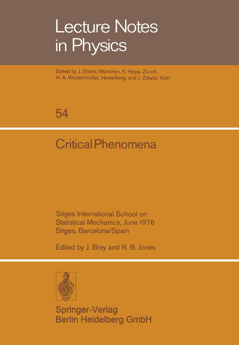 Critical Phenomena - 