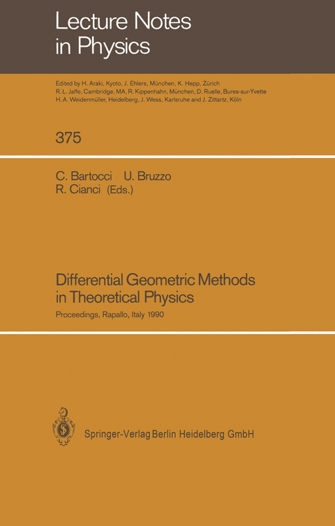 Differential Geometric Methods in Theoretical Physics - 