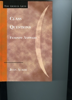 Class Questions - Joan Acker