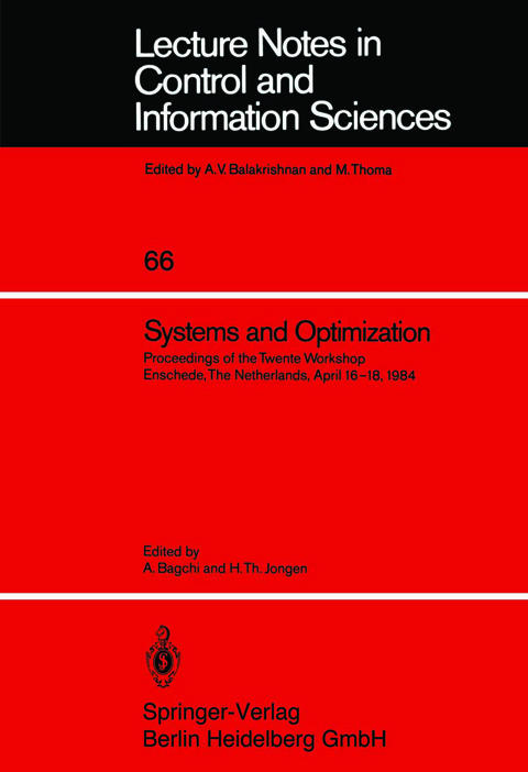 Systems and Optimization - 