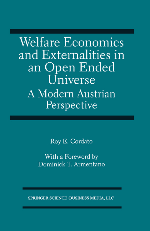 Welfare Economics and Externalities In An Open Ended Universe - R. Cordato