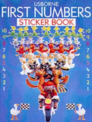 First Numbers Sticker Book - Felicity Brooks, Jo Litchfield