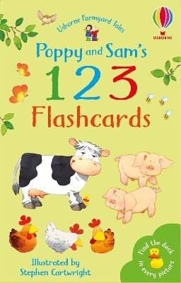 Poppy and Sam's 123 Flashcards -  Usborne