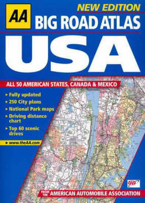 Big Road Atlas USA, Canada and Mexico -  Automobile Association