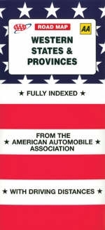 AAA Map Western States -  American Automobile Association