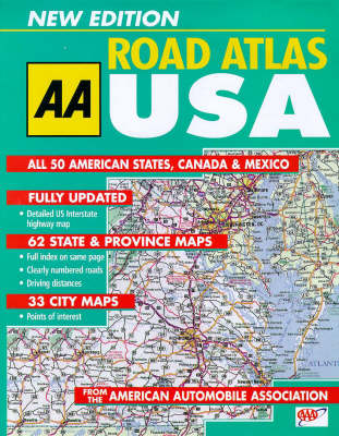 Big Road Atlas USA, Canada and Mexico -  Automobile Association