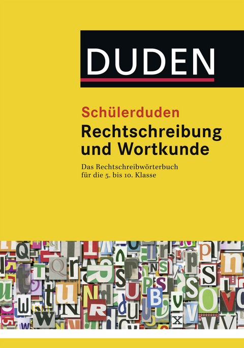 Schülerduden Rechtschreibung und Wortkunde (gebunden) - 