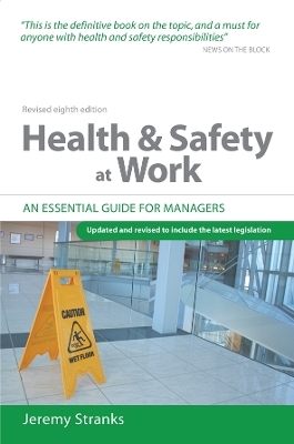 Health and Safety at Work - Jeremy Stranks