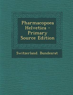 Pharmacopoea Helvetica - 