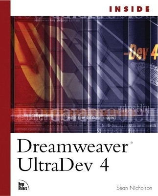 Inside Dreamweaver UltraDev 4 - Sean Nicholson