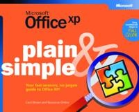 Microsoft Office XP Plain and Simple - Carol Brown,  Resources Online