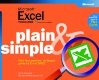 Microsoft Excel Version 2002 Plain & Simple - Curtis Frye, EPIC Software