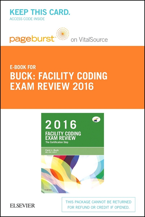 Facility Coding Exam Review 2016 -  Carol J. Buck