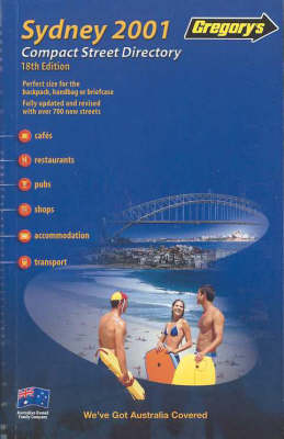 Sydney 2001 Compact Street Directory