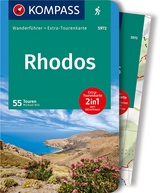 KOMPASS Wanderführer Rhodos, 55 Touren mit Extra-Tourenkarte - Michael Will