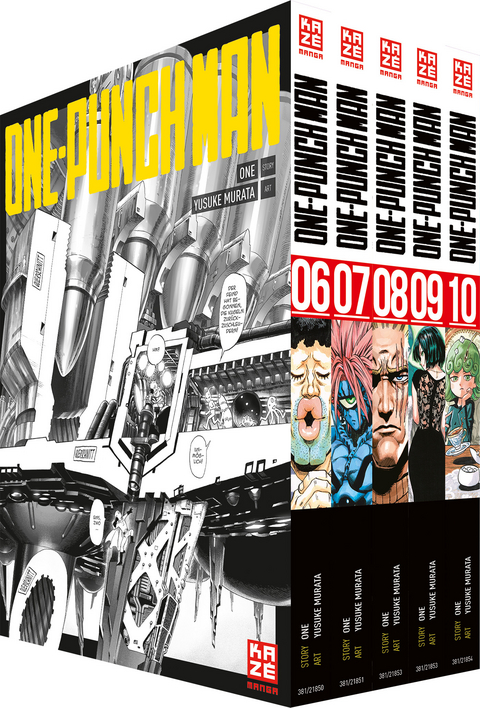 ONE-PUNCH MAN - Box mit Band 6-10 - Yusuke Murata,  One