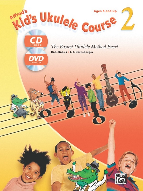 Alfred's Kid's Ukulele Course 2 - Ron Manus, L C Harnsberger