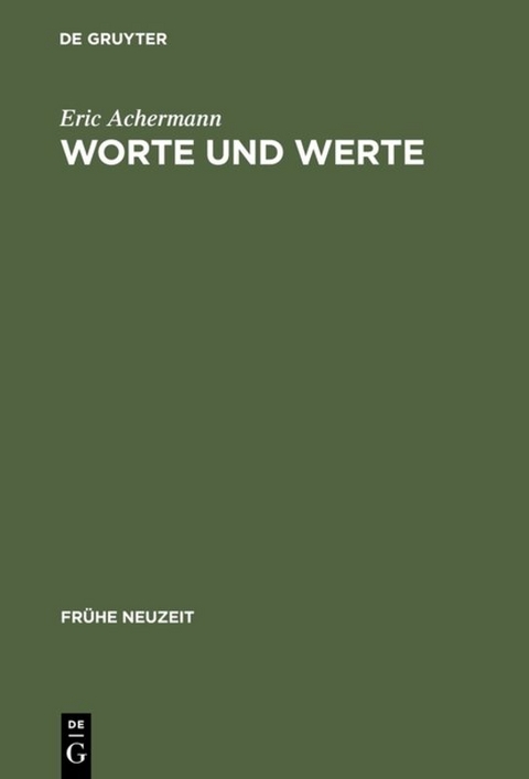 Worte und Werte - Eric Achermann