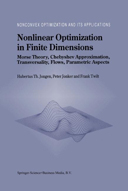 Nonlinear Optimization in Finite Dimensions -  Hubertus Th. Jongen,  P. Jonker,  F. Twilt