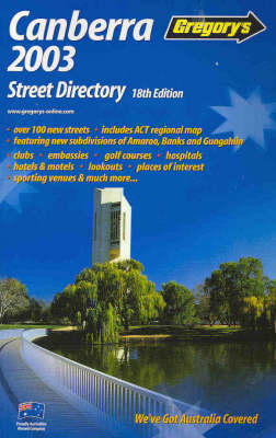 Gregory's Canberra Street Directory