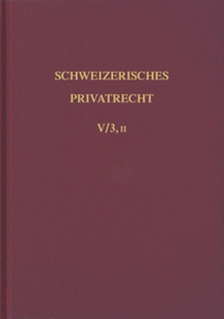 Bd. V/3, II: Sachenrecht. Das Grundbuch 2. Abt. - 