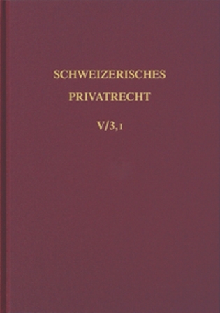 Bd. V/3, I: Sachenrecht. Das Grundbuch 1. Abt. - 