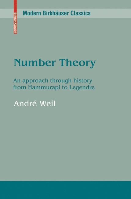 Number Theory -  Andre Weil