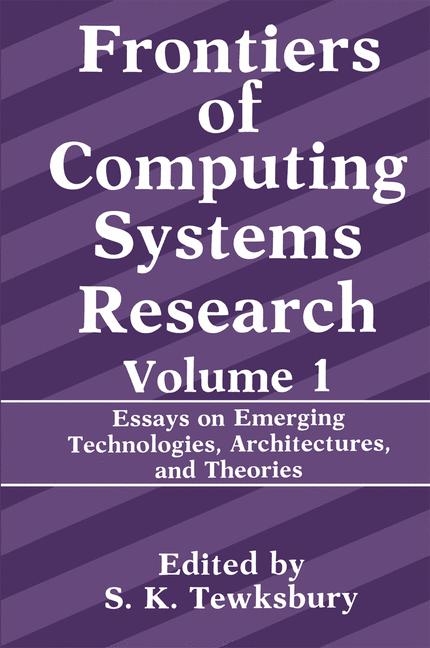 Frontiers of Computing Systems Research - 