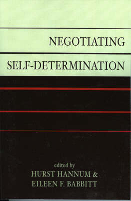 Negotiating Self-Determination - 