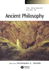 The Blackwell Guide to Ancient Philosophy - 