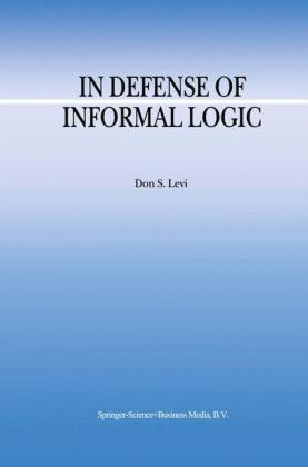 In Defense of Informal Logic -  D.S. Levi