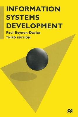 Information Systems Development - Paul Beynon-Davies