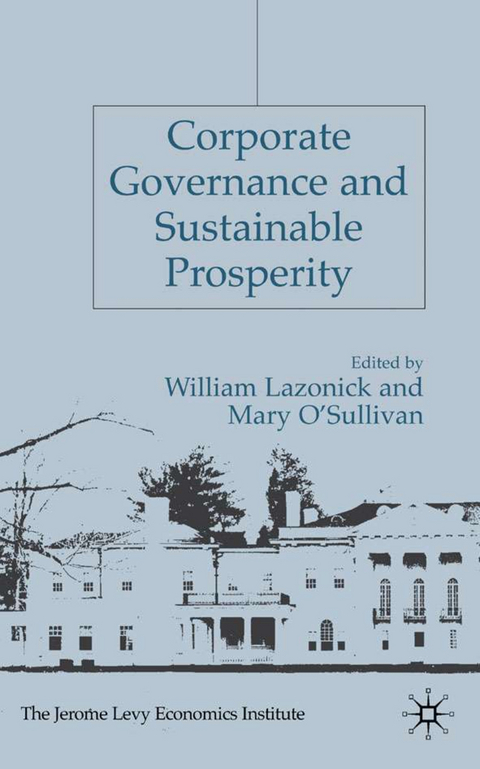 Corporate Governance and Sustainable Prosperity - 