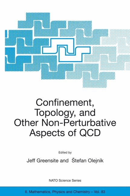 Confinement, Topology, and Other Non-Perturbative Aspects of QCD - 