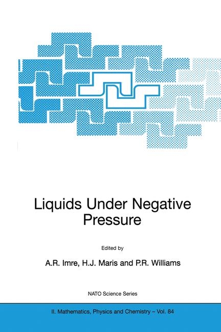 Liquids Under Negative Pressure - 