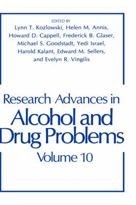 Research Advances in Alcohol and Drug Problems - 