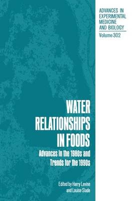 Water Relationships in Foods - 