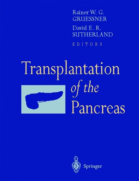 Transplantation of the Pancreas - 