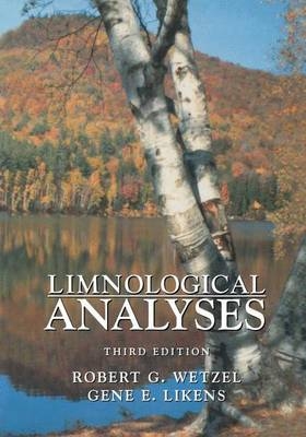 Limnological Analyses -  Gene E. Likens,  Robert G. Wetzel