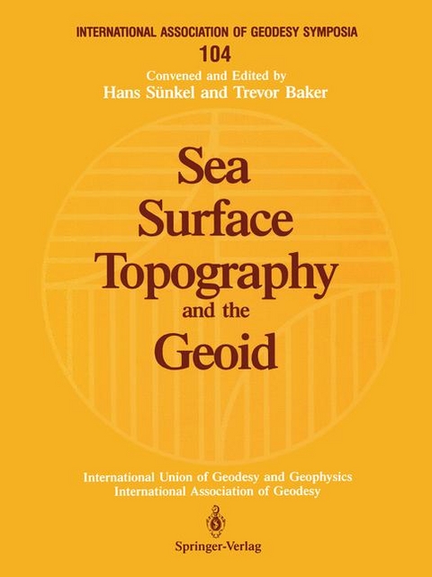 Sea Surface Topography and the Geoid - 