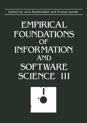 Empirical Foundations of Information and Software Science III - 