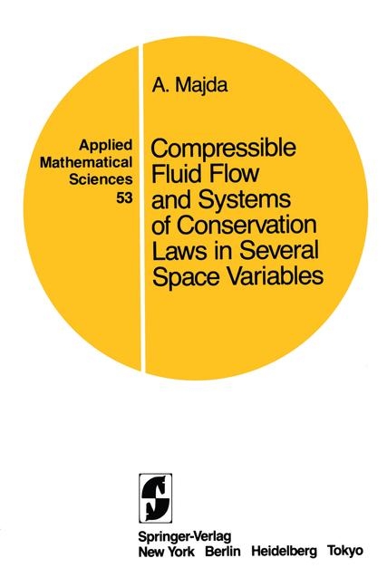 Compressible Fluid Flow and Systems of Conservation Laws in Several Space Variables -  A. Majda