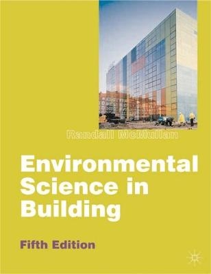 Environmental Science in Building - Randall McMullan