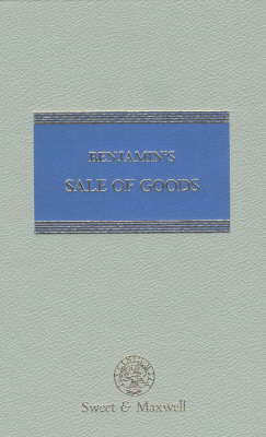 Benjamin's Sale of Goods - Judah Philip Benjamin