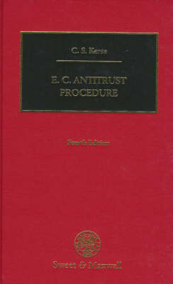 E.C. Antitrust Procedure - C.S. Kerse