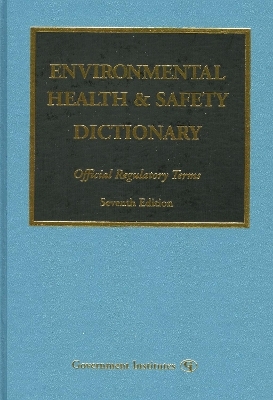 Environmental Health & Safety Dictionary - 