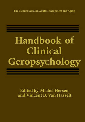 Handbook of Clinical Geropsychology - 